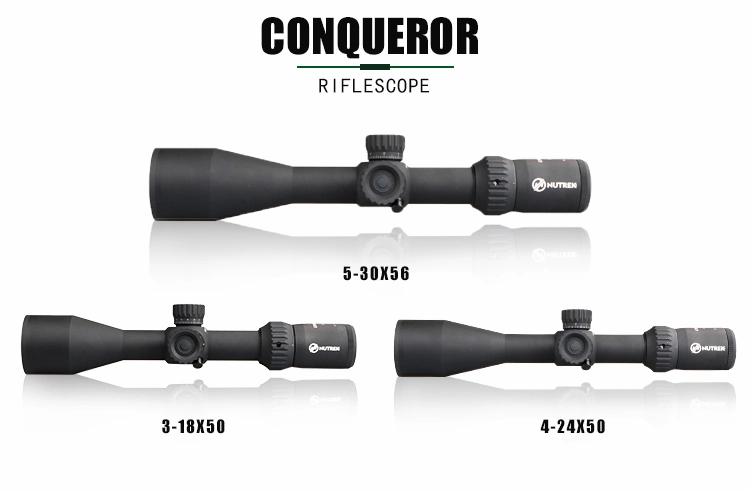 Nutrek Optics 4-24X50 Tactical Waterproof Long Range Riflescope