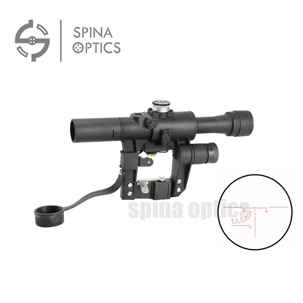 Spina Tactical Scope 4X26 Svd Hunting Scope Riflescope Fit for Outdoor Shooting