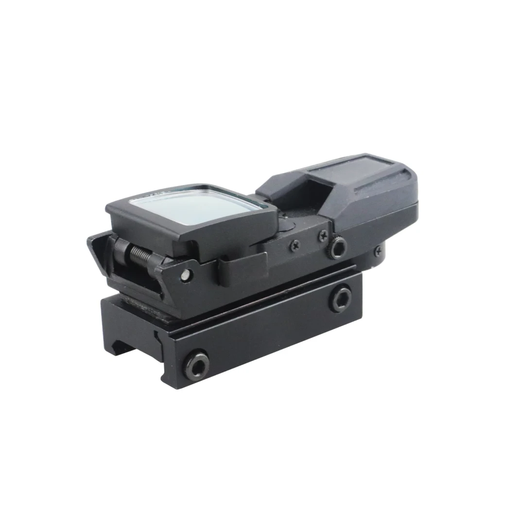 Unique Screen Foldable Compact Red DOT Scope Turn Down Lens Side Battery Inserting Design Micro 1X22X33 Holographic Weapon Reflex Open Sight