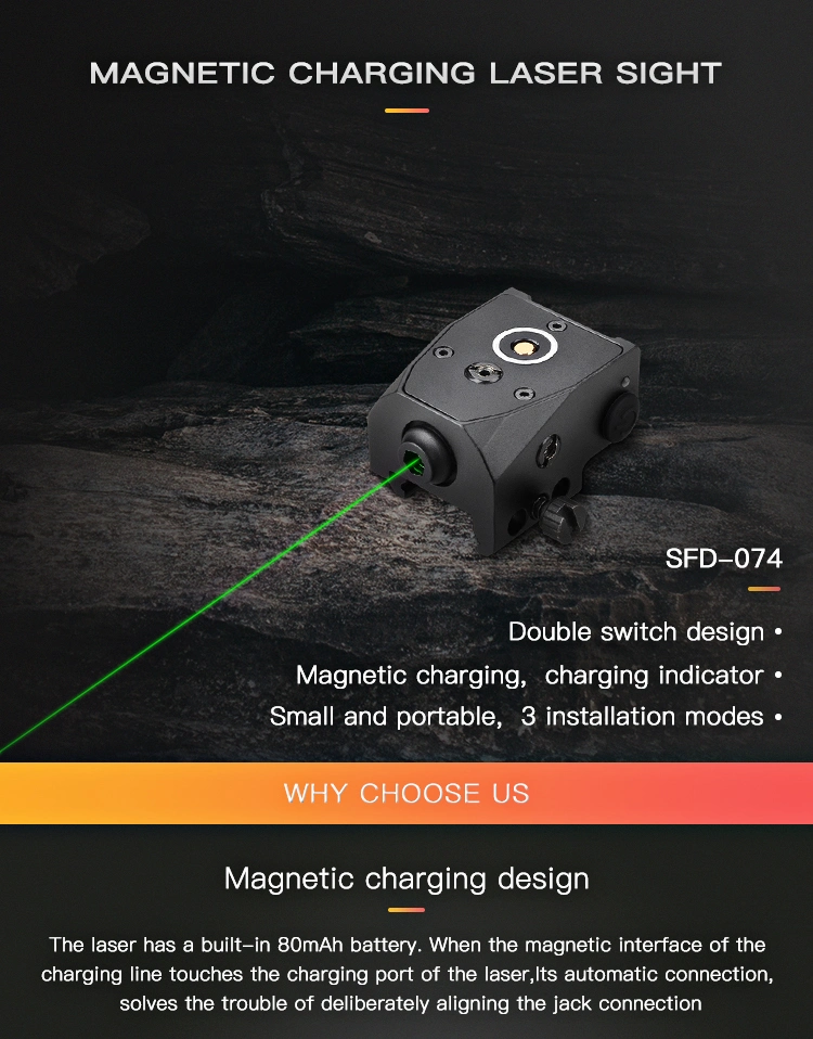 Compact Tactical Red DOT Weaver Rail Intergrated 5MW Mini Glock Sig Red Laser Sight Pointer