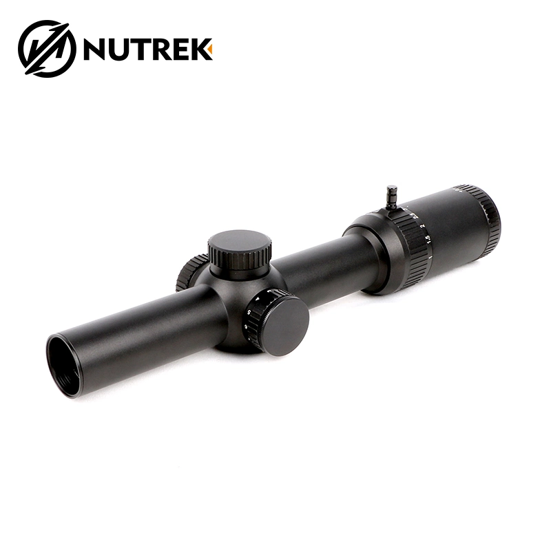 Nutrek Optics 1-10X24 SFP Ffp Fiber Reinforced Waterproof Hunting Gun Riflescope Red DOT Scope