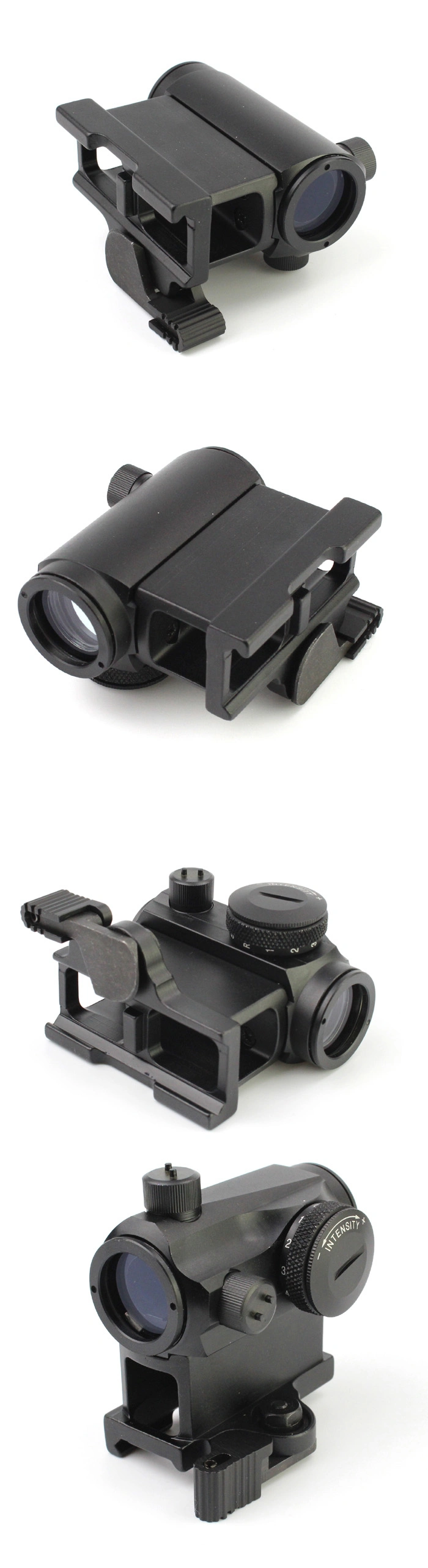 Compact Hunting Weapon Red/Green DOT Sight with Elevated Quick Release Mount