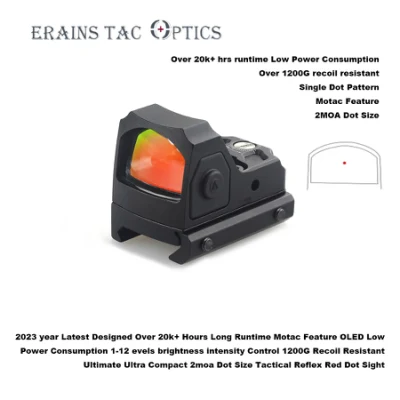 Competing to Holosun Sight 2moa Ultra Compact Tactical Hunting Over 20K Hrs Motac Open Reflex Red DOT Scope Ultimate Hunting Red DOT Sight