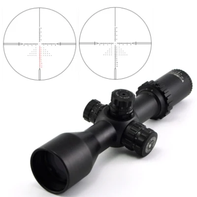 Visionking 3-12X42 Wide Angle Scope First Focal Plane Target Shotting Tactical Scope Mil-DOT Scope Hunting (3-12X42FFP)