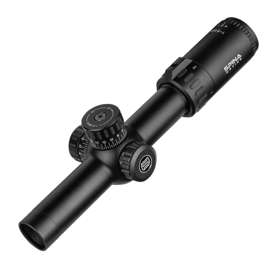 Spina Optics Tactical Riflescope 1-6X24 IR Telescope Hunting Scopes Compact Glass Etched Reticle Tactical Optical Sight